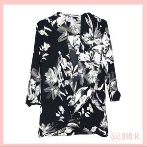 Carolina Belle Floral Print Blazer
